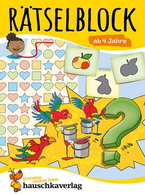 cover image of Rätselblock ab 4 Jahre, Band 1